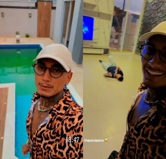 Dynho Alves encontra casa vazia após separação de MC Mirella: <i>Haja coração</i>