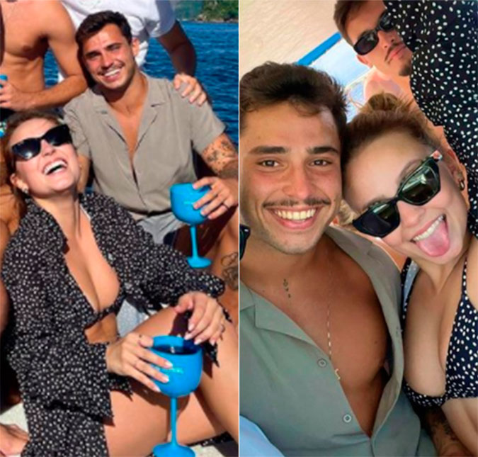 Larissa Manoela vive <i>affair</i> com irmão de jogador do Vasco, diz jornal