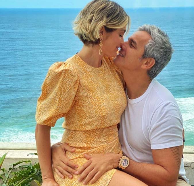 Flávia Alessandra fica enjoada e Otaviano Costa brinca: -<i>Está grávida?</i>