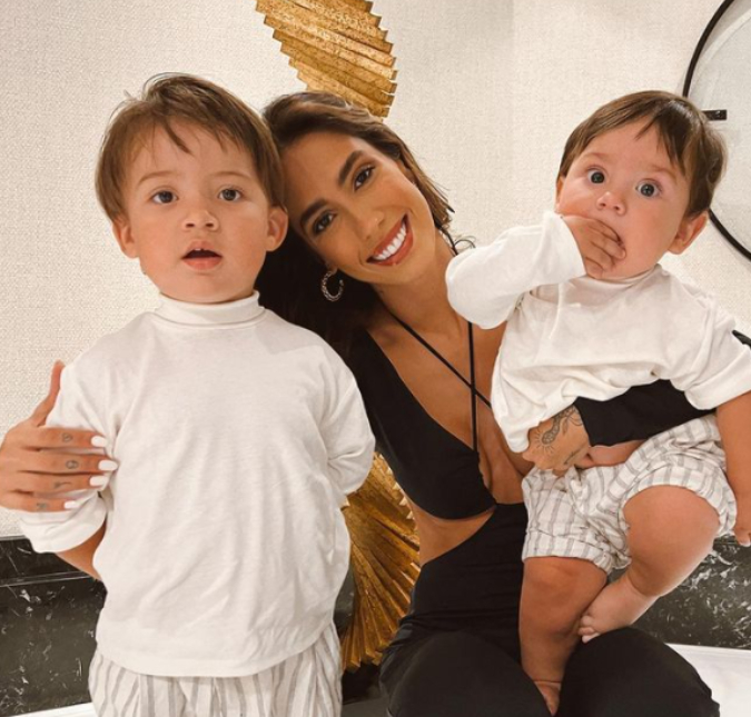 Gabi Brandt compartilha vídeo de Henri e <I>web</i> se encanta com fofura, veja!
