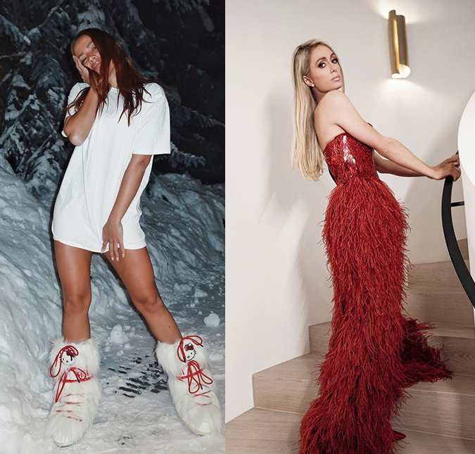 Botas da <i>Hello Kitty</i> de Anitta fazem sucesso e deixa Paris Hilton curiosa: <I>De onde são?</i>
