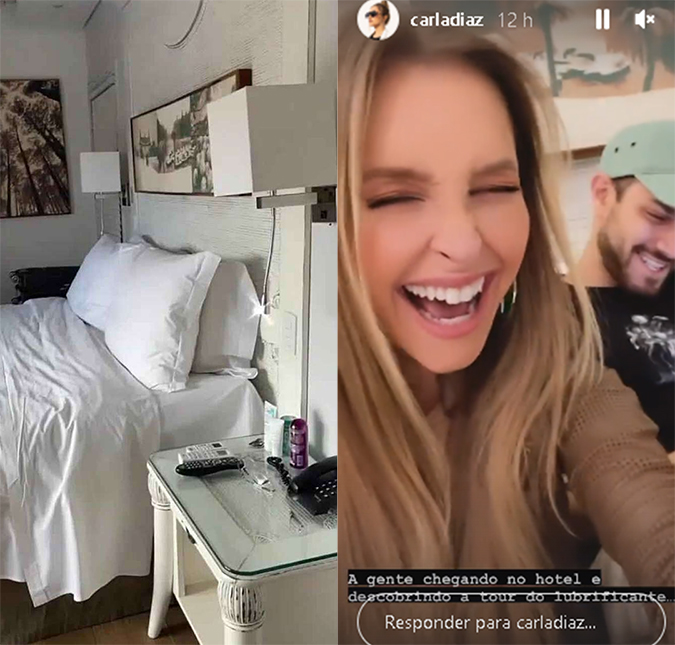 Carla Diaz mostra item usado na hora H e ri da situação ao descobrir deslize, entenda!