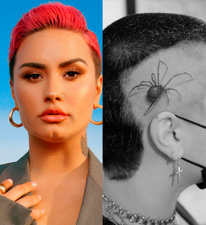 Tatuagens da Demi Lovato e seus significados