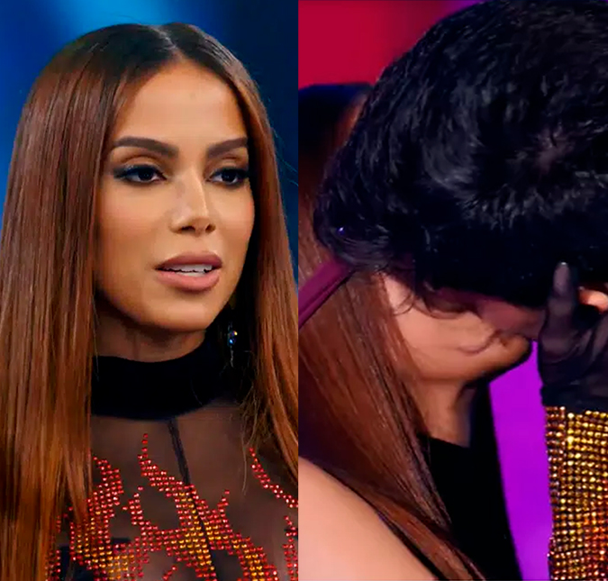 Anitta beija <I>crush</i> no palco do <I>Domingão com Huck</i>; descubra quem é o escolhido!