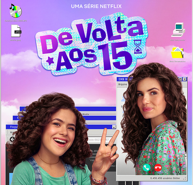 Nova série da <i>Netflix</i>, <i>De volta aos 15</i>, que conta com Camila Queiroz e Maisa Silva, ganha data de estreia