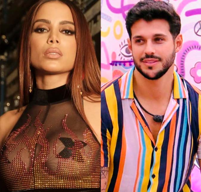 Anitta diz que está <I>apaixonada</i> por participante do <i>BBB22: Te aguardo na porta do Projac</i>