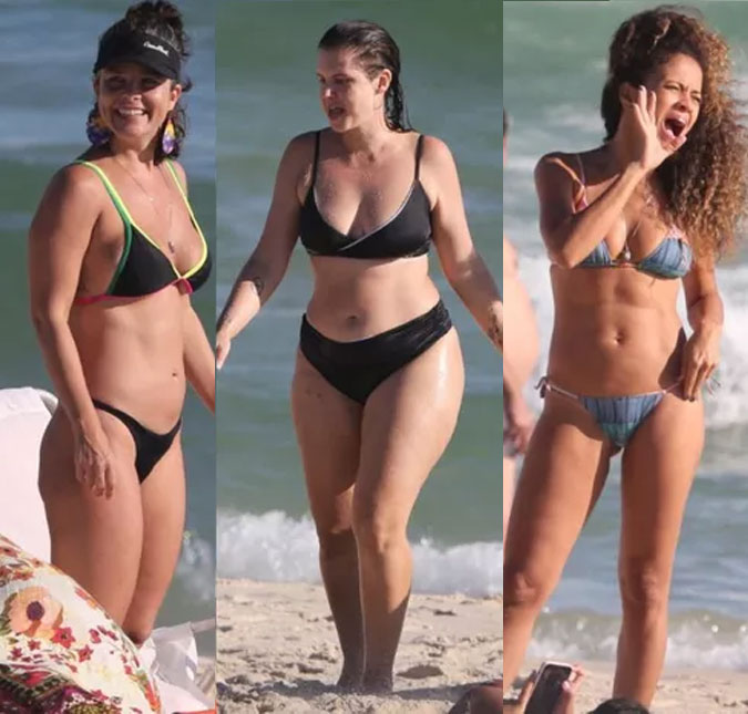 Carolinie Figueiredo desabafa após fotos dela de biquiní circularem na <i>web</i>: <i>Aos 32 eu me aceito mais do que aos 23</i>