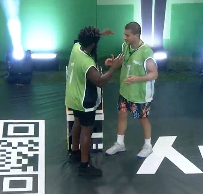 Camarote disputa prova no <i>BBB22</i>; Arthur Aguiar e Douglas Silva conquistam imunidade