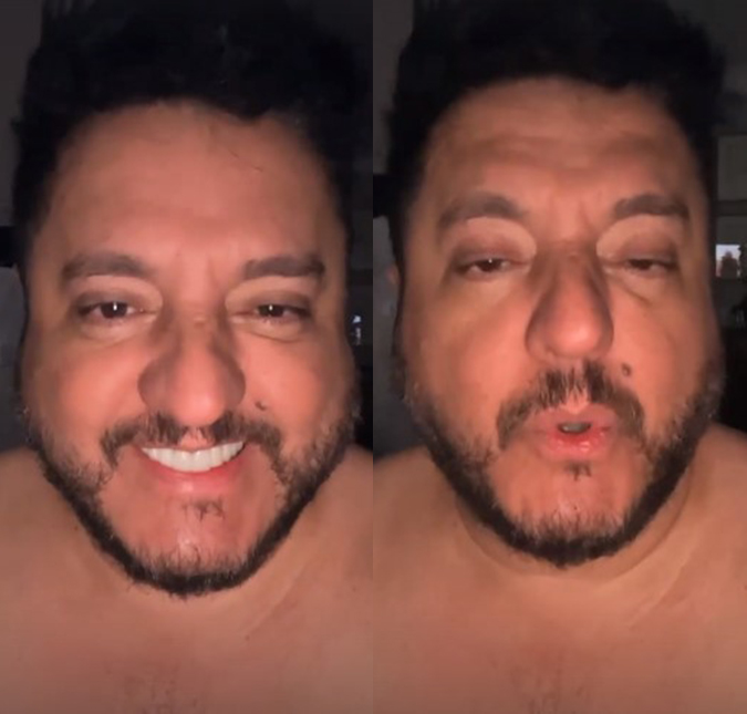 Bruno, da dupla com Marrone, sobre pouso após aviso luminoso da aeronave: <i>Tudo bem</i>