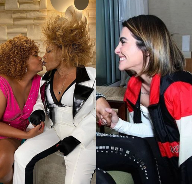 Gaby Amarantos, durante participação no programa <i>Encontro</i>, revela que Elza Soares avisou familiares e amigos que iria partir