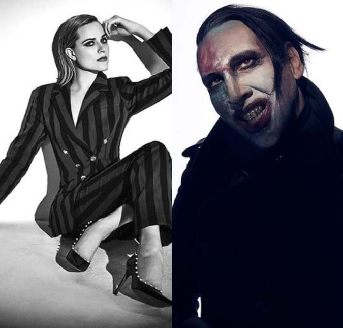 Evan Rachel Wood revela ter sido <i>basicamente violada</i> ao gravar vídeo com Marilyn Manson