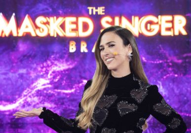Tatá Werneck estreia no <I>The Masked Singer Brasil</i> e encanta o público