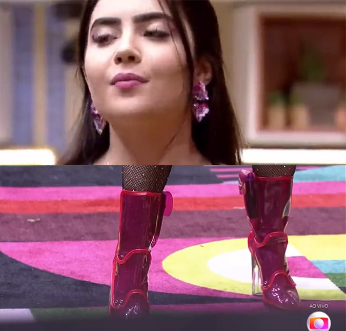 Jade Picon aposta em bota de dois mil reais em jogo da discórdia do <i>BBB22</i> e movimenta a <i>web</i>!