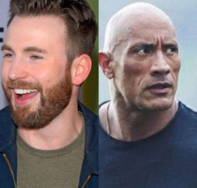 Chris Evans e The Rock vão estar juntos em filme natalino da <i>Amazon</i>
