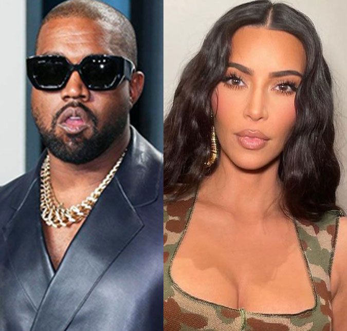 Kanye West volta a falar sobre Kim Kardashian e exposição de seus filhos: -<i>Não existe guarda igualmente compartilhada, sempre pende para a mãe</i>