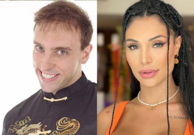 Aline Mineiro e Leo Lins terminam relacionamento novamente