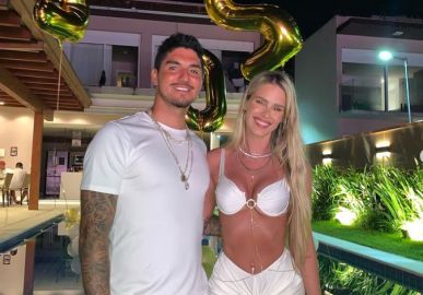 Chega ao fim casamento de Gabriel Medina e Yasmin Brunet, diz colunista