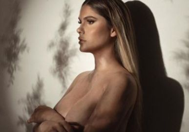 Bárbara Evans compartilha clique de ensaio fotográfico de gestante: <i>Nunca fui tão feliz</i>