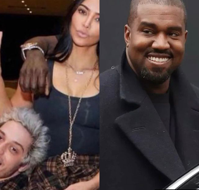 Esquisitices de Kanye West têm aproximado Kim Kardashian e Pete Davidson, diz site