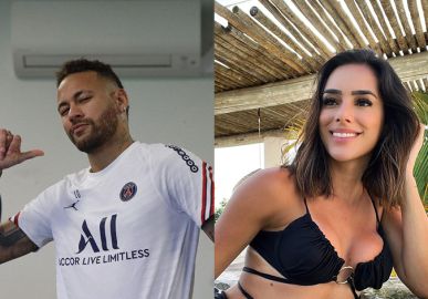 Neymar Jr. brinca com Bruna Biancardi sobre vídeo dela dançando: <I>Tu não sabe dançar</i>