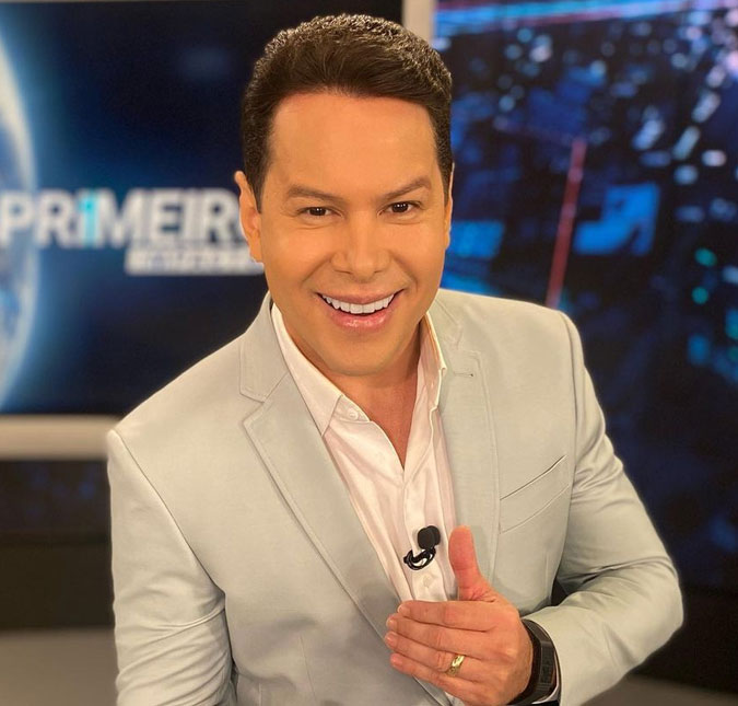 Apresentador do <i>SBT</i> passa mal e deixa jornal ao vivo