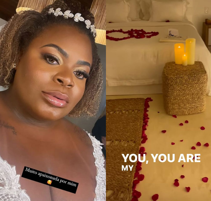 Jojo Todynho compartilha fotos inéditas do casamento e noite de núpcias: <i>Muito apaixonada</i>