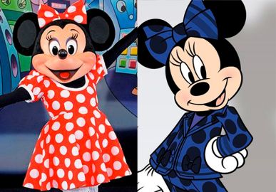 Mudanças? <I>Disney</i> troca icônico vestido vermelho de Minnie por terno
