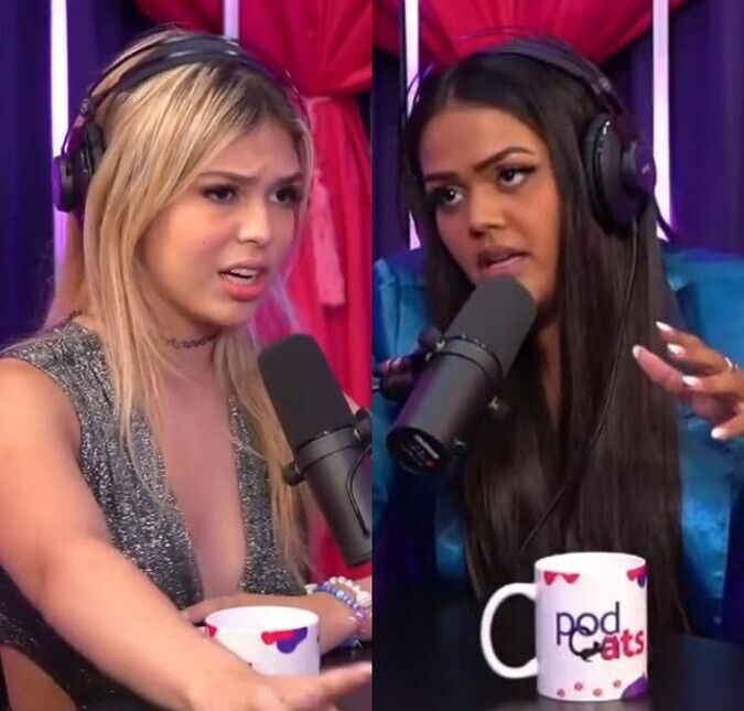 Melody e Camila Loures trocam farpas ao vivo no <i>Podcats</i>; entenda