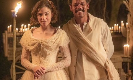 Relembre a trajetória do relacionamento de Pilar e Samuel em <i>Nos Tempos do Imperador</i>