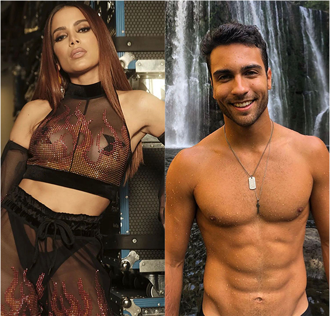 Anitta encontra antigo <i>crush</i> em Guarapari, no Espírito Santo