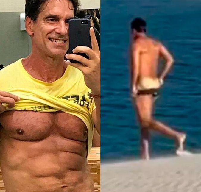 Victor Fasano mostrou que mesmo com o passar dos anos, continua sendo um galã, sendo que o auge da sua carreira foi nos anos 1990. O ator se empolgou com a bela vista dos Lençóis Maranhenses e tirou a sunga enquanto corria em direção ao mar. Com o bumbum à mostra, Fasano colecionou elogios nas redes sociais. Pode fazer mais vídeos assim, brincou uma seguidora. Victor Fasano mostrou que mesmo com o passar dos anos, continua sendo um galã, sendo que o auge da sua carreira foi nos anos 1990. O ator se empolgou com a bela vista dos Lençóis Maranhenses e tirou a sunga enquanto corria em direção ao mar. Com o bumbum à mostra, Fasano colecionou elogios nas redes sociais. Pode fazer mais vídeos assim, brincou uma seguidora.