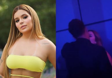 Viih Tube deixa claro que romance com Lipe Ribeiro não deu certo e é flagrada aos beijos com outro