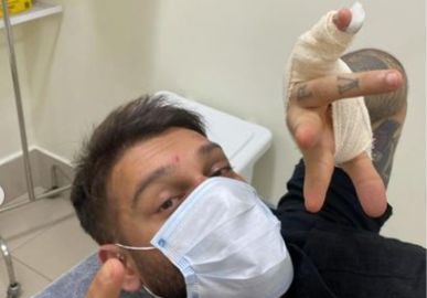 Lucas Lucco sofre acidente doméstico e vai parar no hospital: <i>Bebi demais</i>