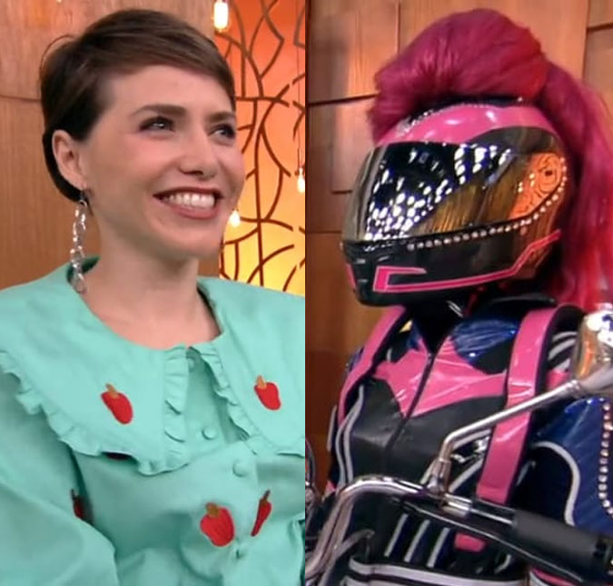 Motoqueira do <i>The Masked Singer</i>, Letícia Colin é amiga de Eduardo Sterblicht: <i>- A sua esposa sabia e te enganou</i>