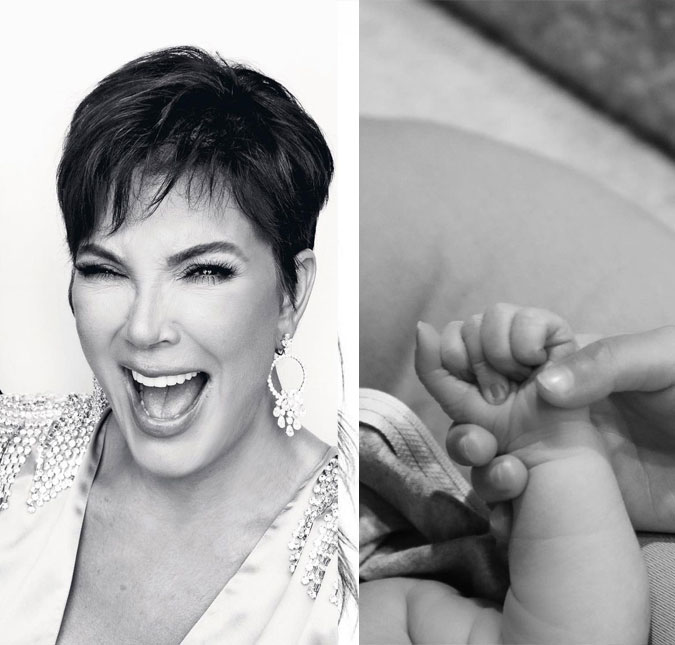Kris Jenner revela sexo do bebê de Kylie e Travis Scott: <i>Meu lindo neto!</i>