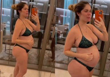 Bárbara Evans fala sobre celulite na gravidez: <i>Puro tiroteio</i>