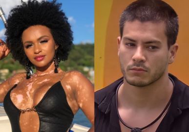 Natália do <I>BBB22</I> flagra Arthur Aguiar usando o banheiro e fica sem jeito, entenda!