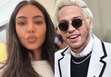 Pete Davidson assume relação com Kim Kardashian e a chama de <i>namorada</i> pela primeira vez