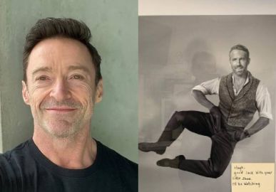 Hugh Jackman recebe presente inusitado de Ryan Reynolds, entenda!