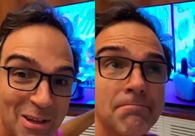 Tadeu Schmidt opina sobre participantes da Casa de Vidro do <I>BBB22: Estão entregando tudo</i>