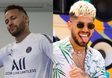 Afastando polêmicas, Neymar Jr. compartilha vídeo fazendo dança da música de Zé Felipe