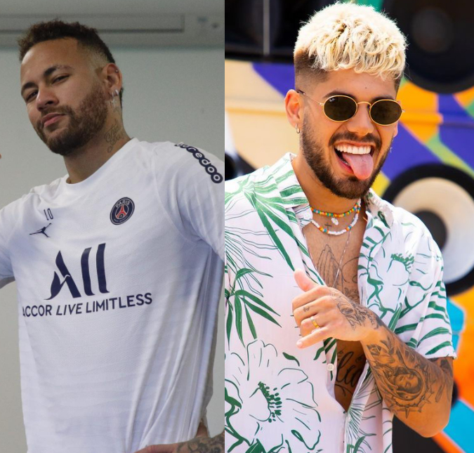 Afastando polêmicas, Neymar Jr. compartilha vídeo fazendo dança da música de Zé Felipe