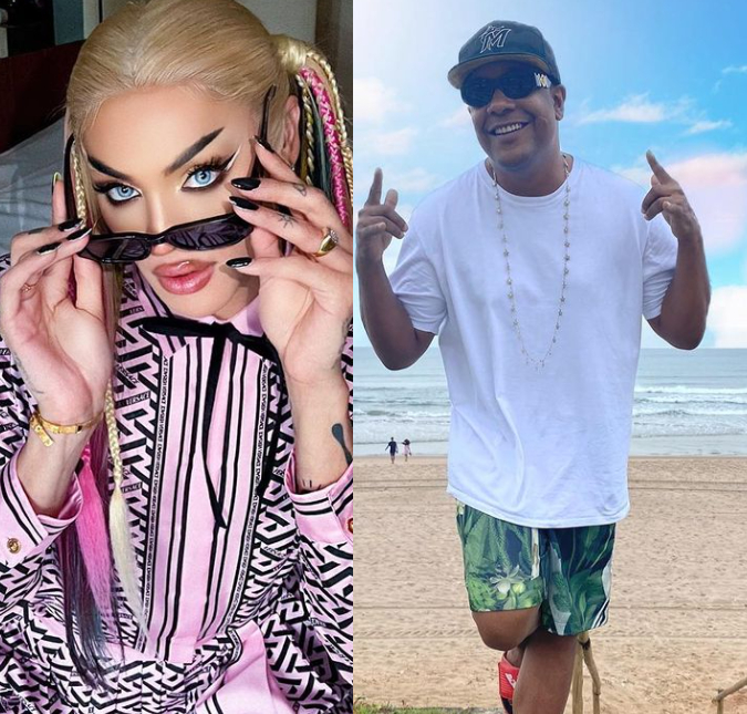 Pabllo Vittar dá um verdadeiro beijão em Márcio Victor, veja!