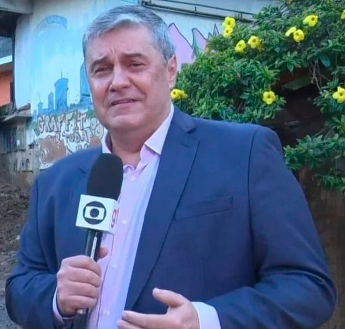 Repórter da <i>Globo</i> chora ao vivo durante cobertura da tragédia de Petrópolis: <i>- Não tem como a gente não se emocionar</i>