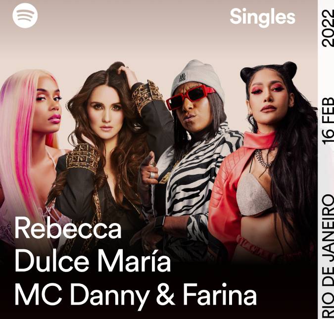 Com muito empoderamento feminino, Rebecca, MC Danny, Dulce María e Farina falam sobre a produção do <I>remix</> de <I>Barbie</i>
