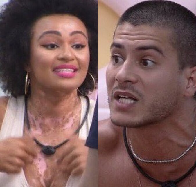 Natália e Arthur Aguiar discutem no <i>BBB22</i> e <i>sister</i> dispara: <i>- Não precisava ter me dado o anjo</i>