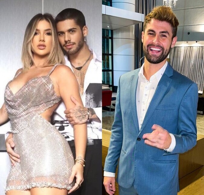 Zé Felipe alfineta Rezende, ex de Virgínia, durante <i>show: - Hoje ela tá com um muito melhor que ele</i>