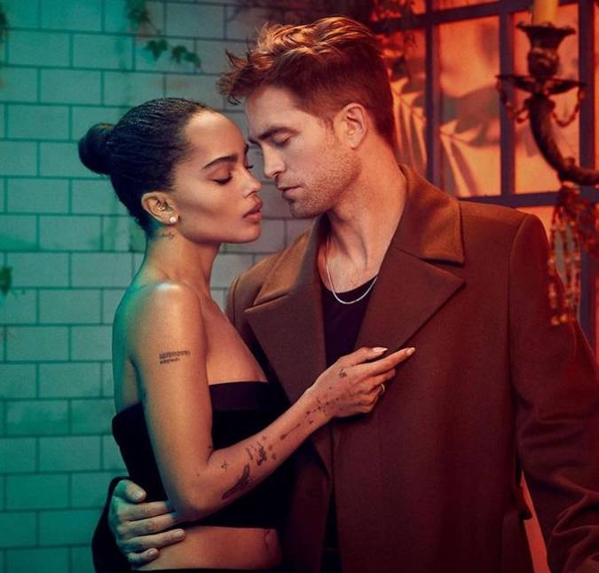 Zoë Kravitz fala que Robert Pattinson usou o traje de George Clooney durante as audições