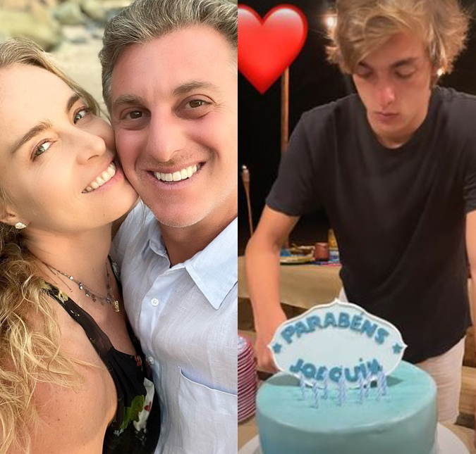 Angélica e Luciano Huck comemoram 17 anos de idade do filho Joaquim