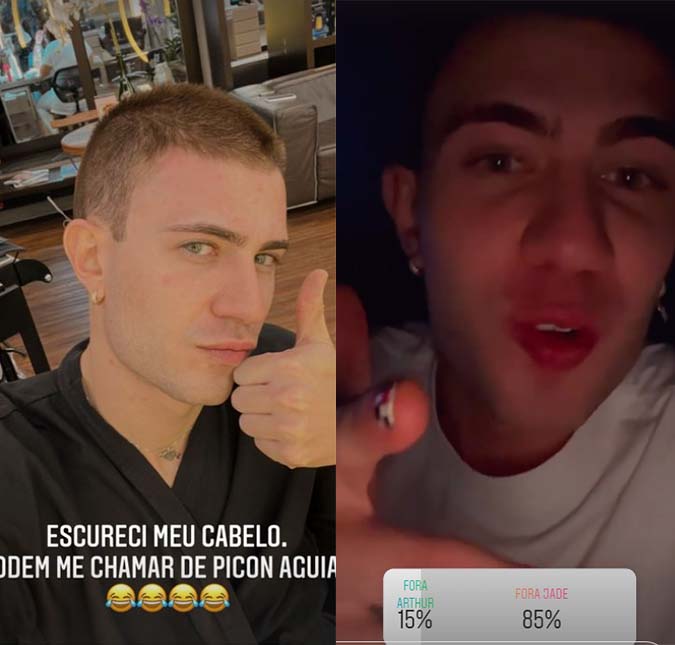 Leo Picon faz enquete em seu <i>Instagram</i> e é surpreendido com maioria votando em <i>Fora Jade</i>: -<i>Fui traído pela enquete</i>